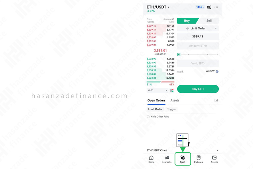 آموزش اپلیکیشن صرافی توبیت