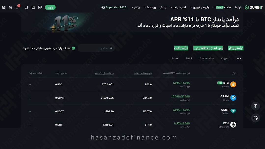 کسب درآمد یا استیکینگ اوربیت
