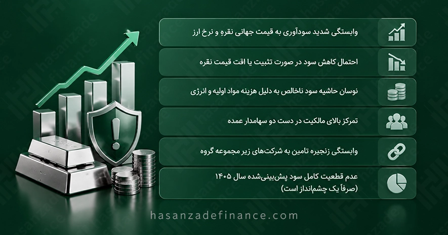 فرصتها و ریسکهای سرمایهگذاری در فنقره