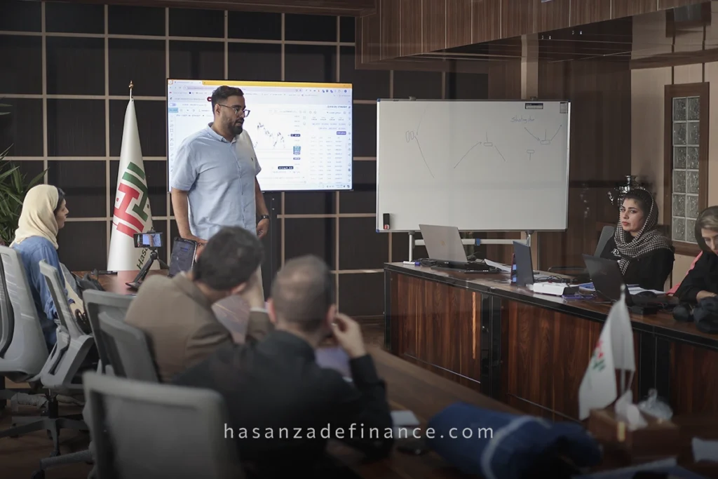 فضای کلاس آموزش فارکس در مشهد