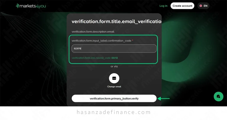 وریفای ایمیل مارکتس فور یو